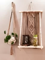 شلف دیواری مکرومه کد 24001