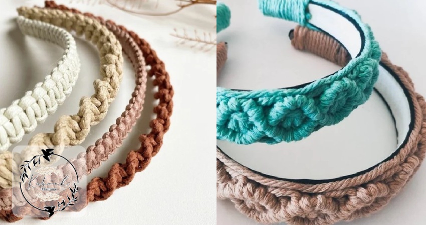 خرید زیورآلات مکرومه بافی