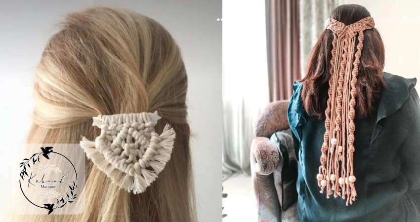 زیورآلات مکرومه بافی